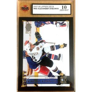 2006-07 Upper Deck #442 Alex Ovechkin KSA 10 Gem Mint Condition